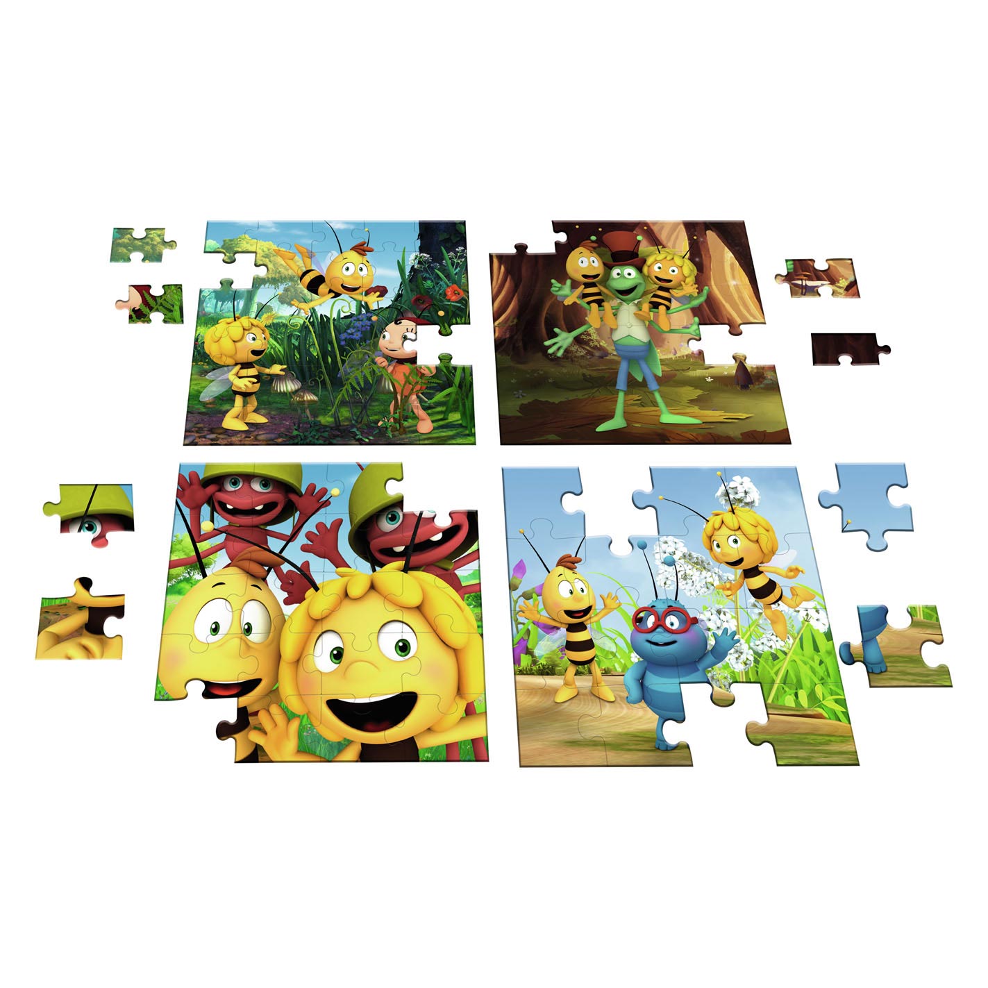 Maya de Bij Puzzel, 4in1