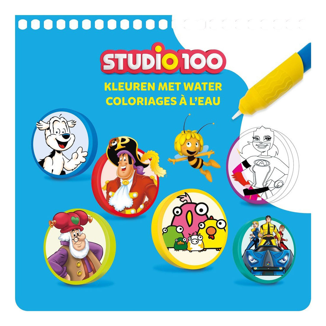 Studio 100 Farben mit Wassermalbuch