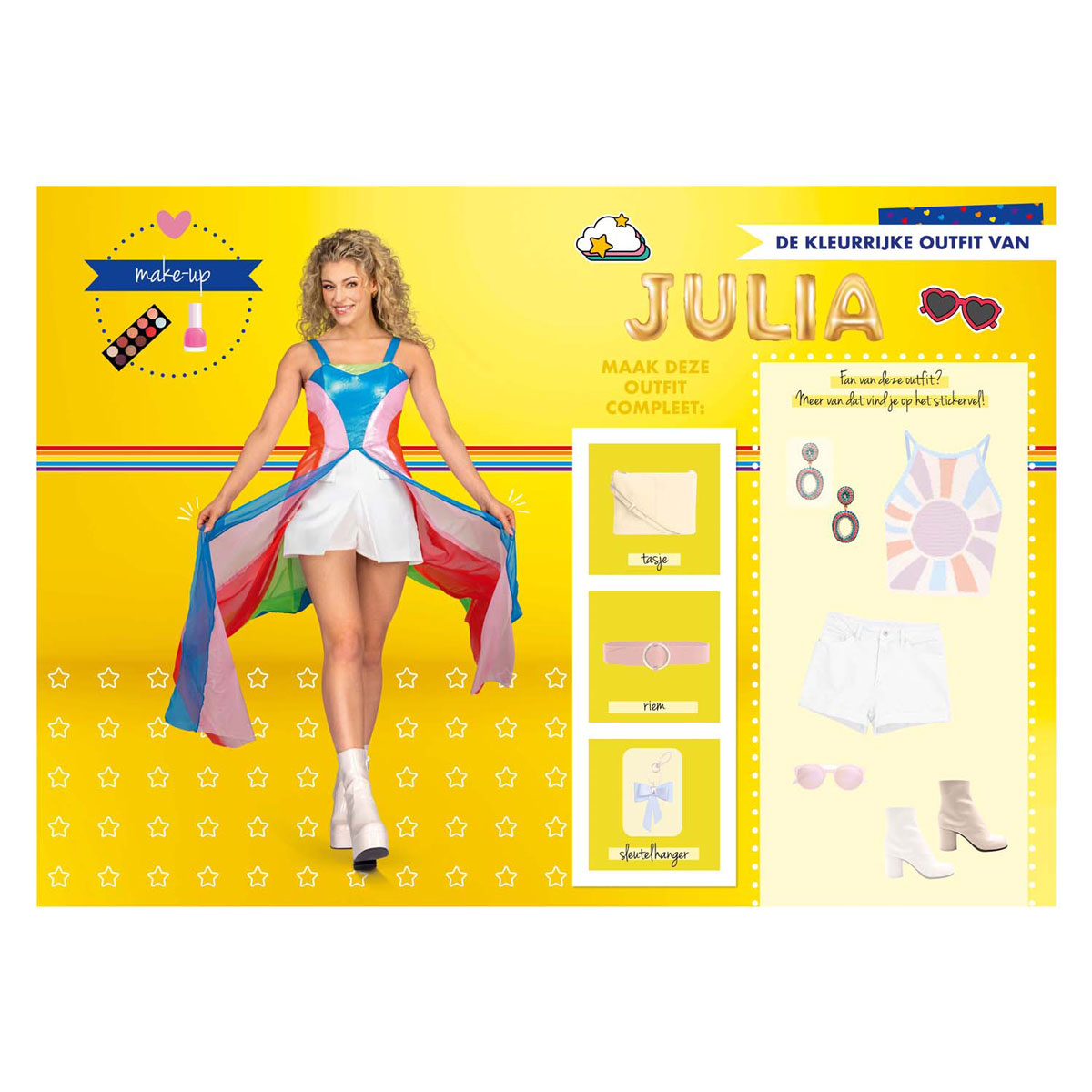 K3 Outfit Stickerboek