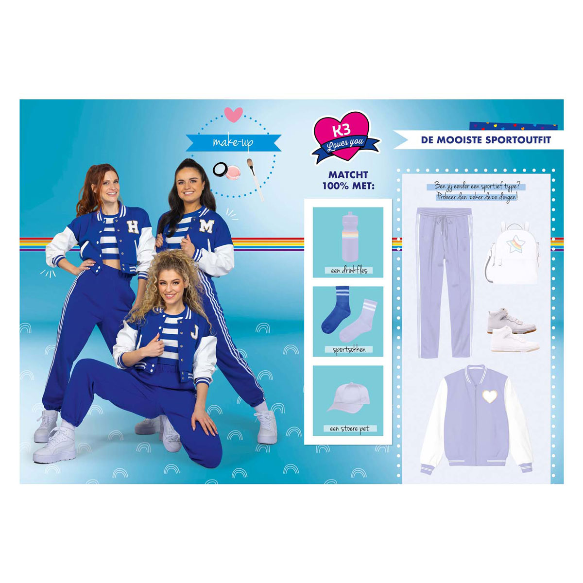 K3 Outfit-Stickerbuch