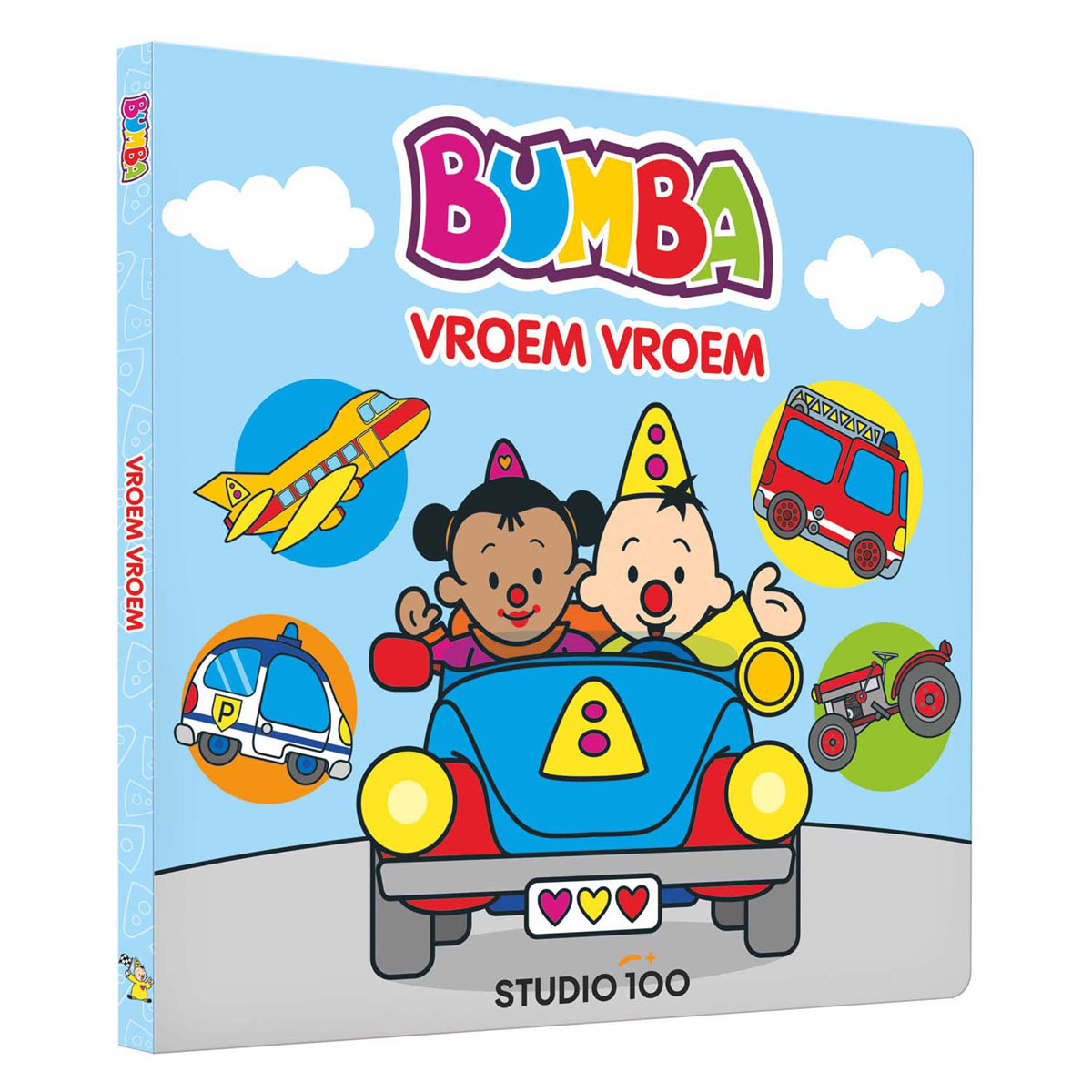 Livre en carton Bumba - Vroem Vroem