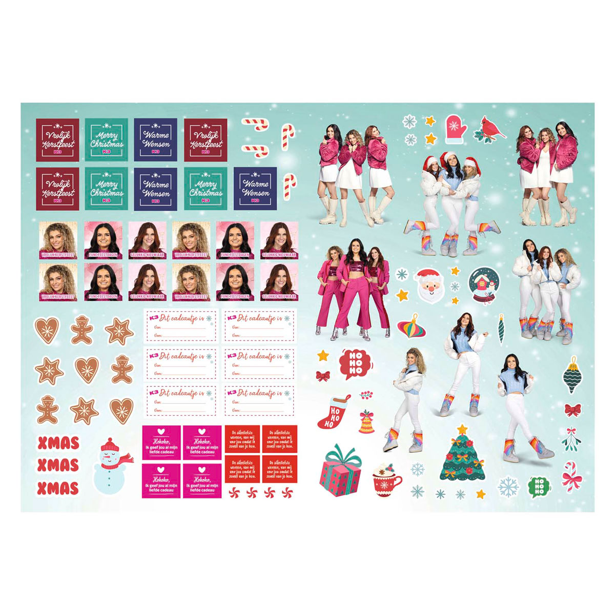 K3 Kerstspecial Doeboek