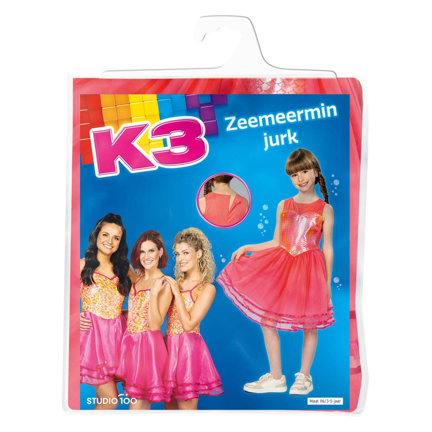 K3 Fancy Dress – Meerjungfrauenkleid, 3–5 Jahre