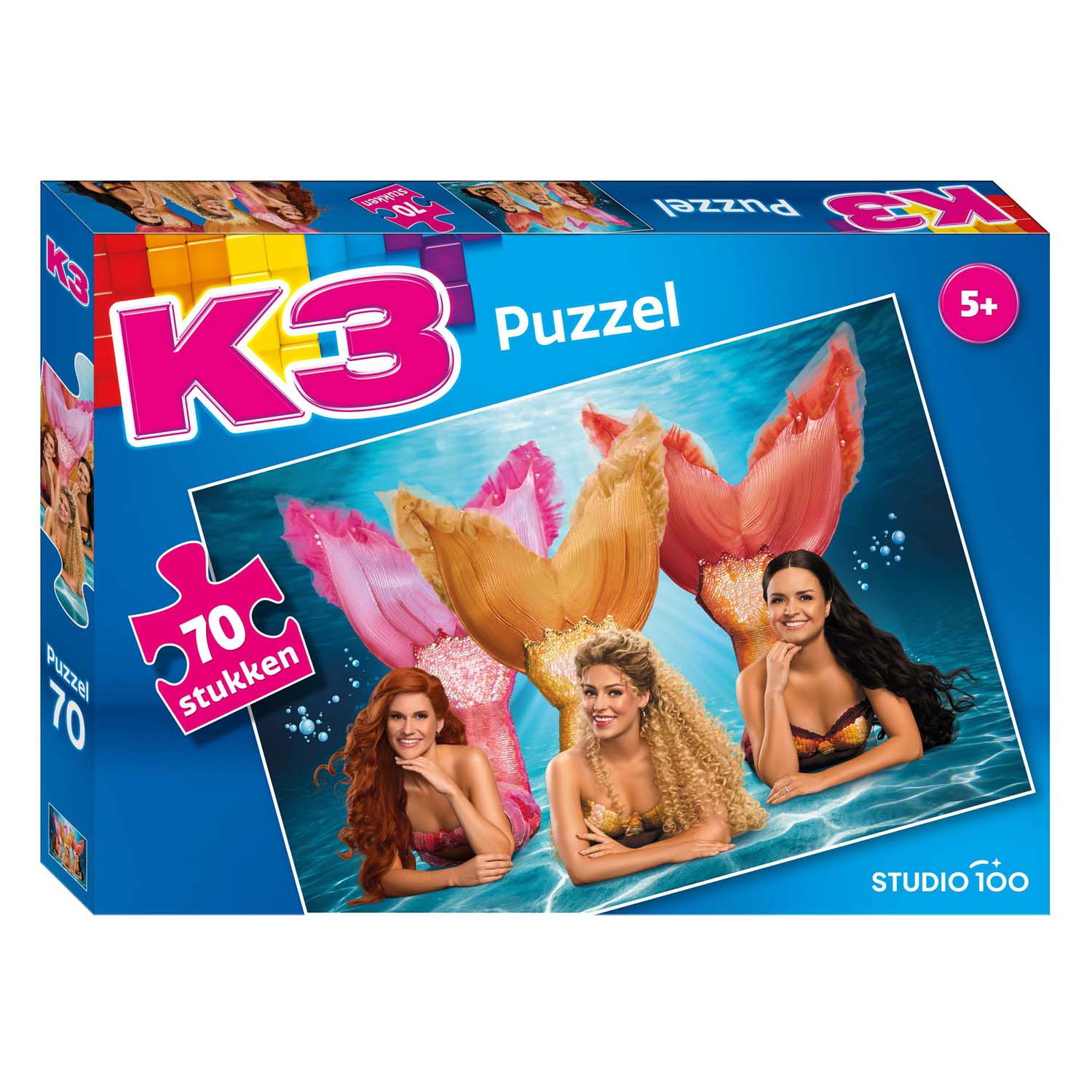 K3 Legpuzzel - Lied van de Zeemeermin, 70st.