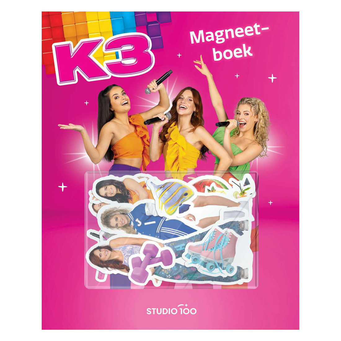 K3 Magneetboek - Met 20 magneten