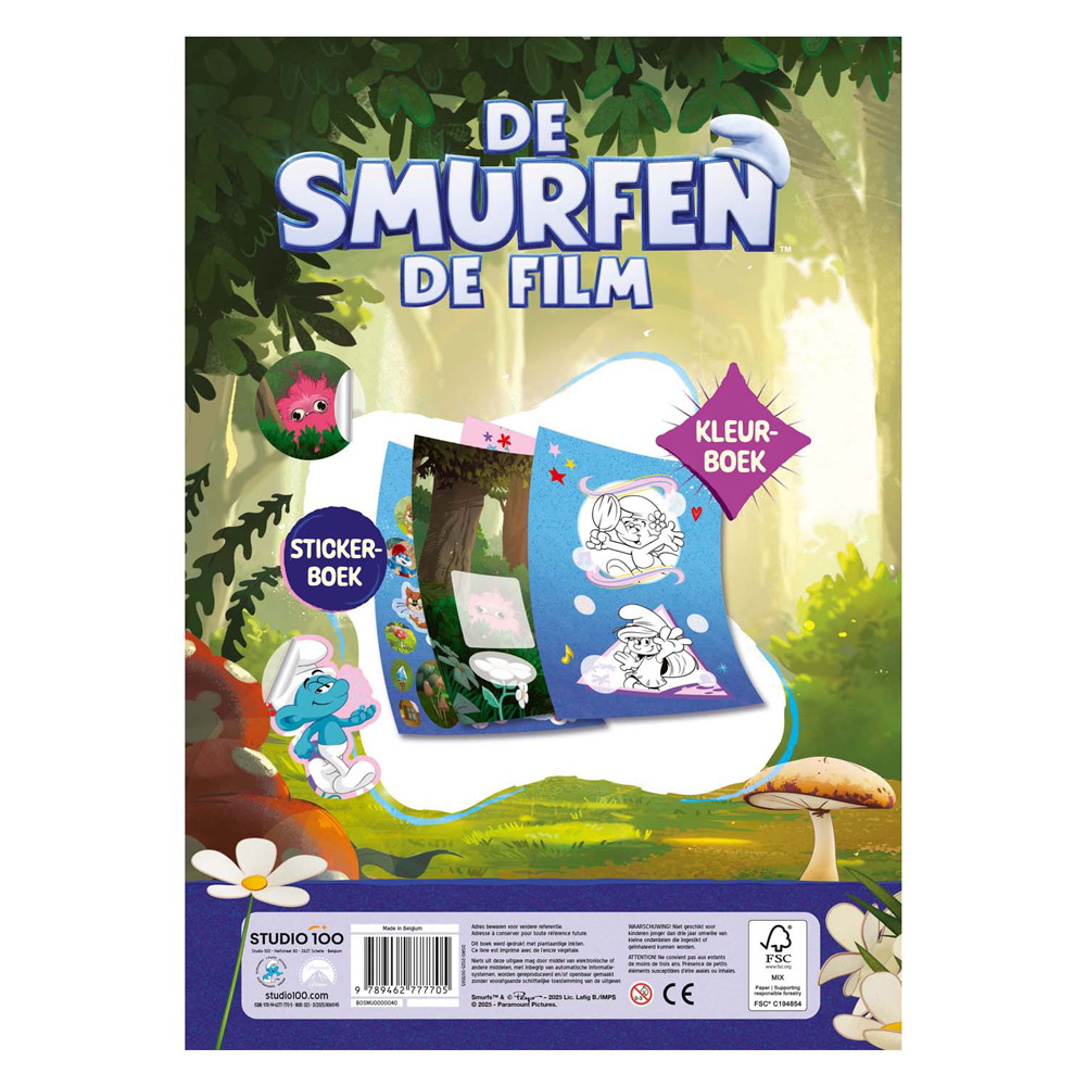 De Smurfen Stickerboek - Film