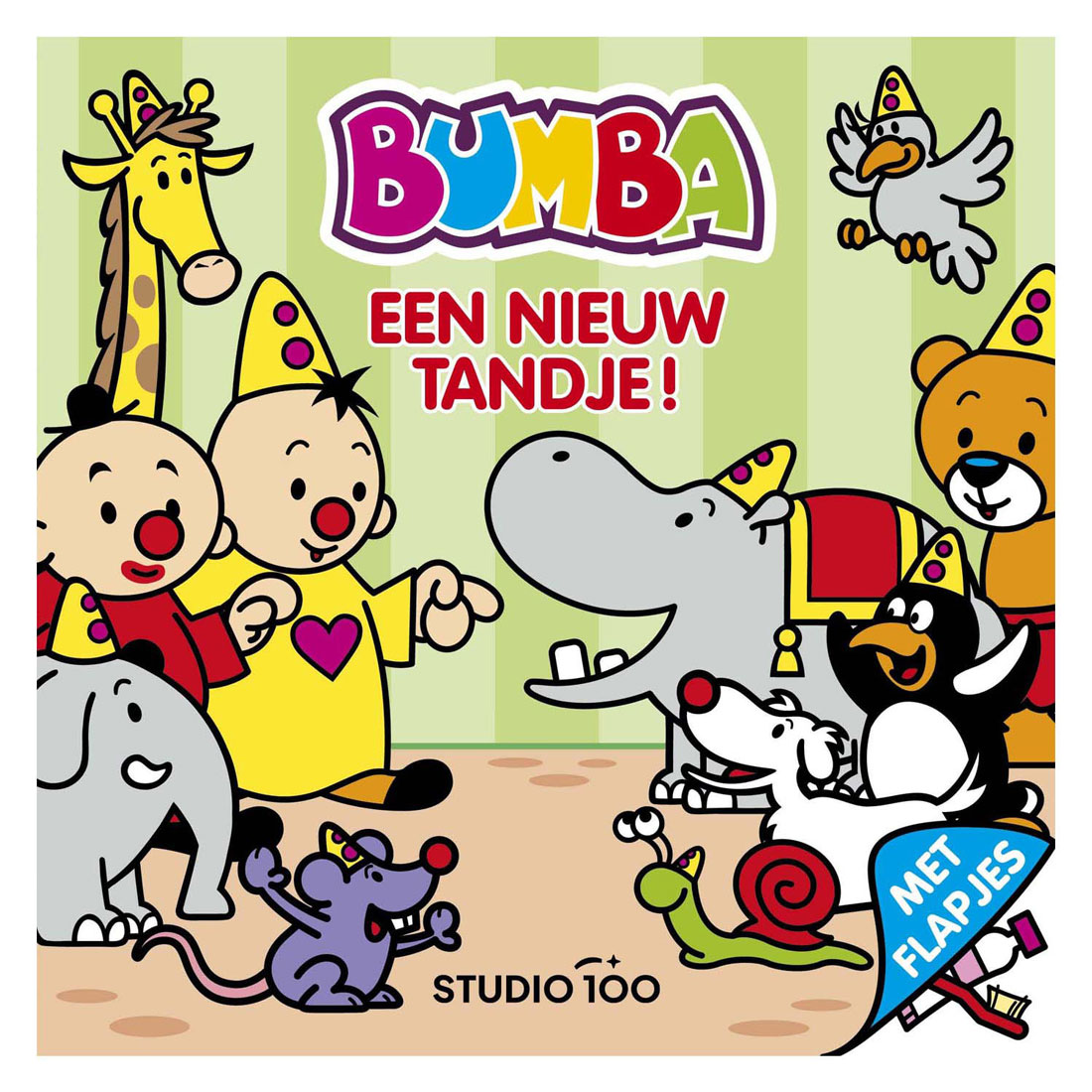 Livre cartonné Bumba à rabats - Nouvelle dent