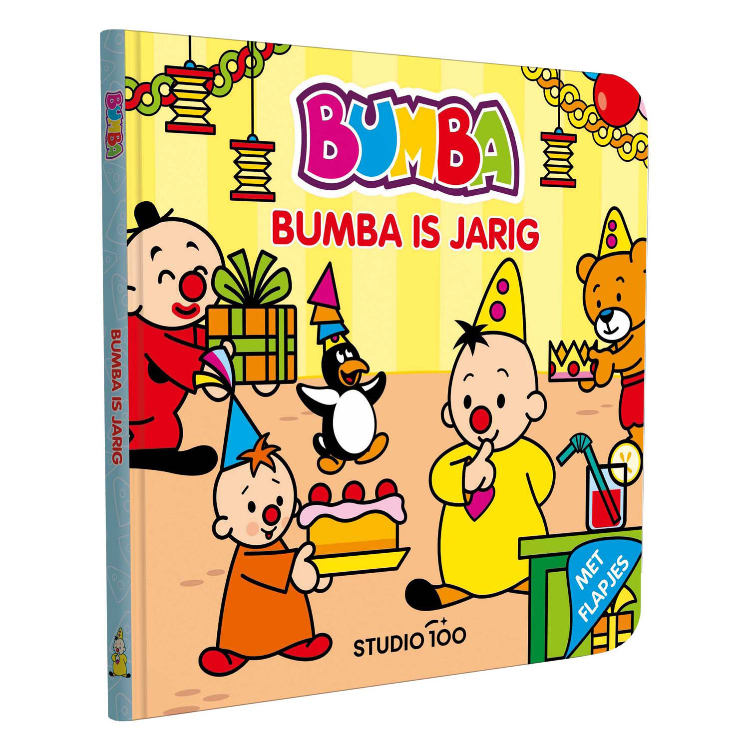 Livre cartonné à rabats Bumba - L'anniversaire de Bumba