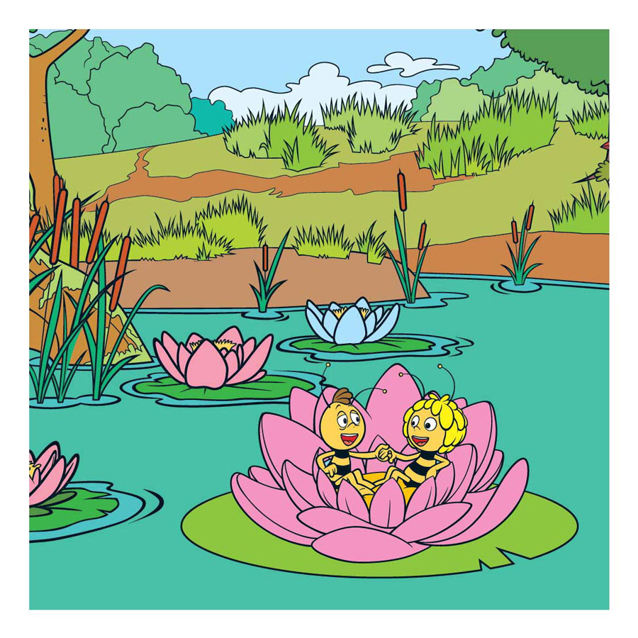 Maya Kleurboek - Kleuren met water
