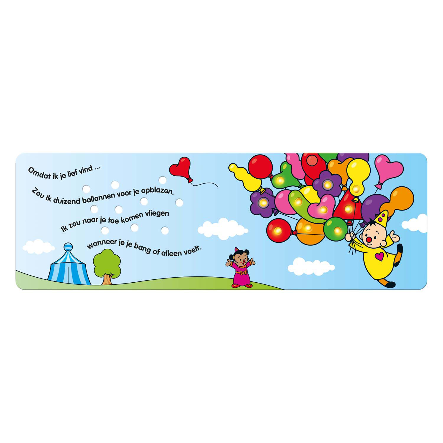 Bumba Lichtjesboek - Omdat ik je lief vind