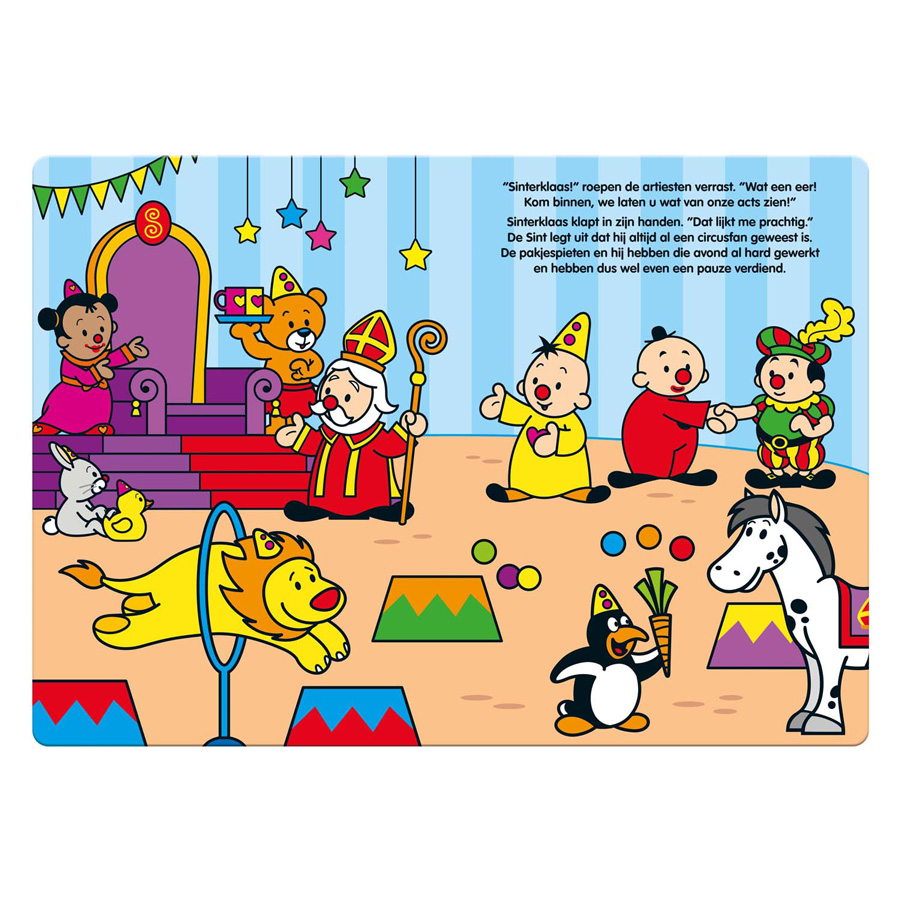 Livre en carton Bumba - Sinterklaas est parti !