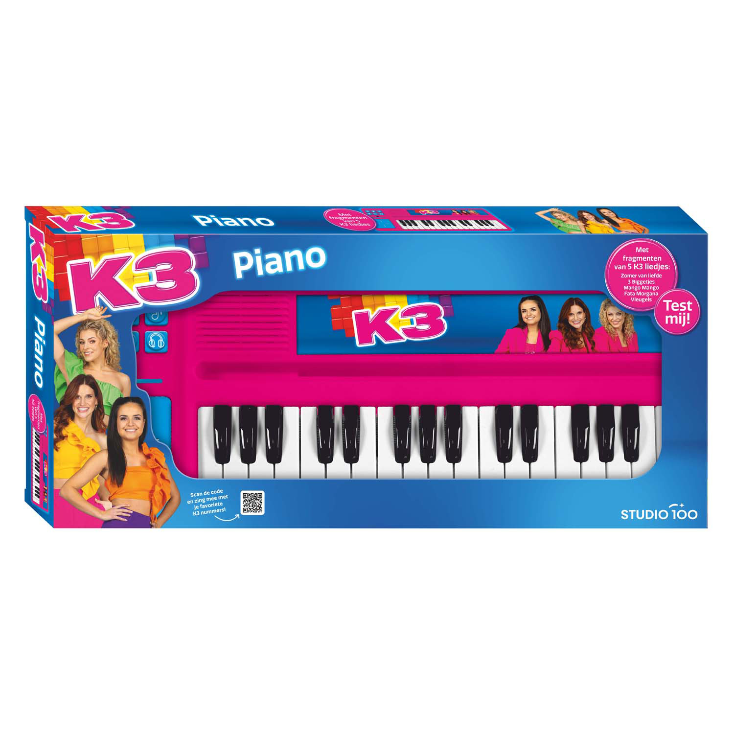 K3 Piano met 5 K3 Liedjes