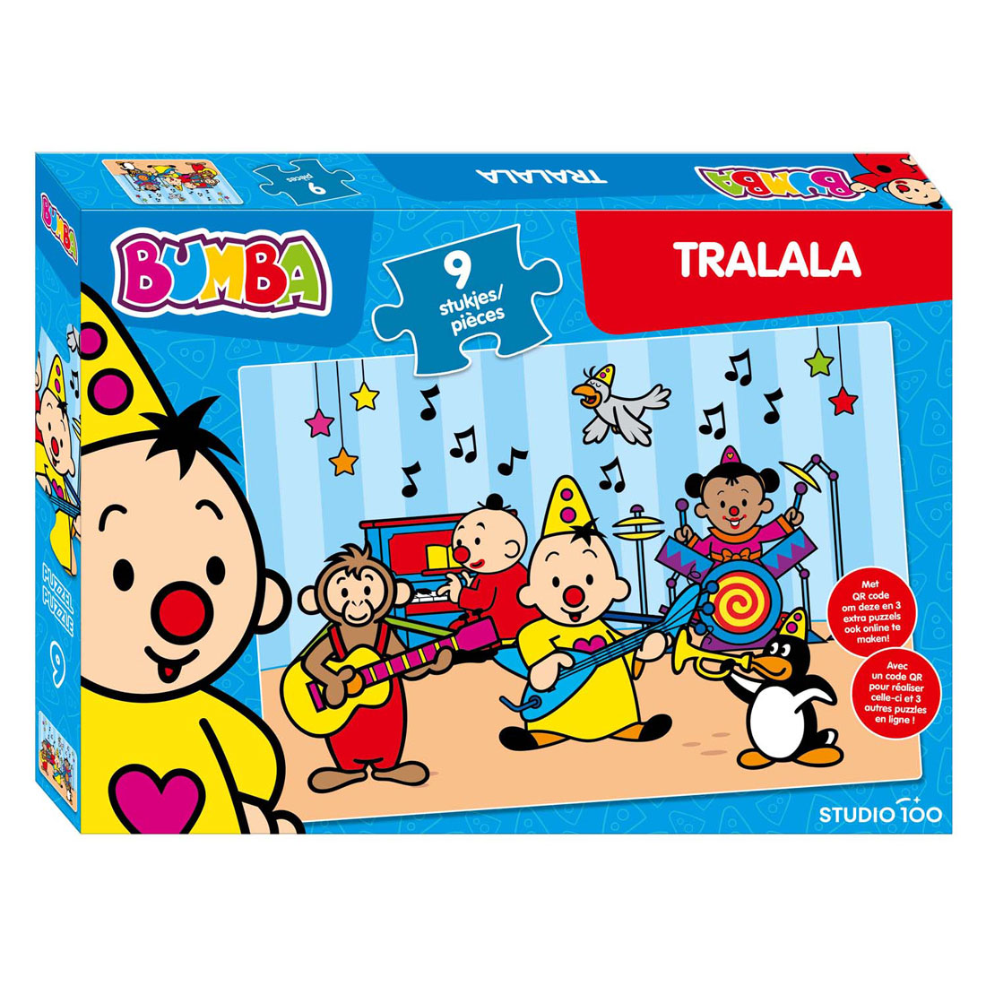 Puzzle Bumba Tralala - 9 pièces.