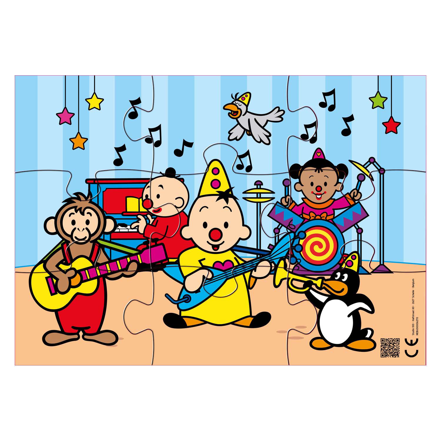 Puzzle Bumba Tralala - 9 pièces.