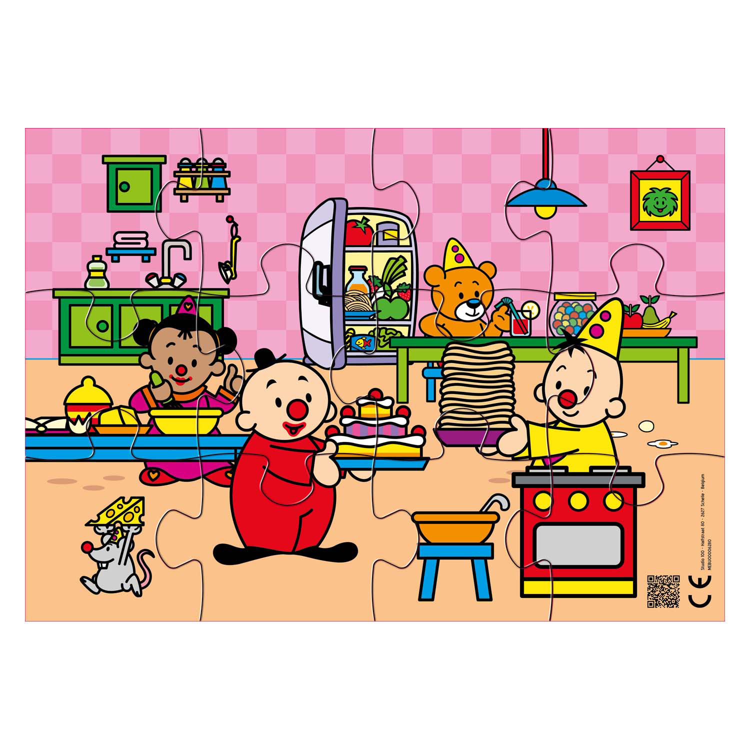 Bumba Puzzel Njam Njam - 12st.