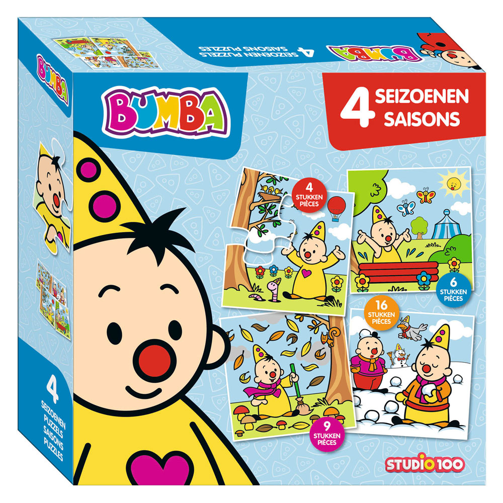 Bumba 4 in 1 Puzzel - Seizoenen