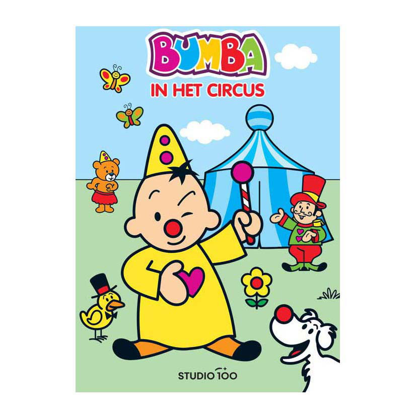 Bumba Kartonboek A4 - In het circus