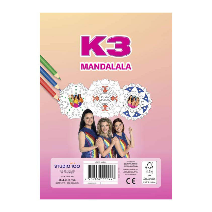 K3 Kleurboek - Mandalalala