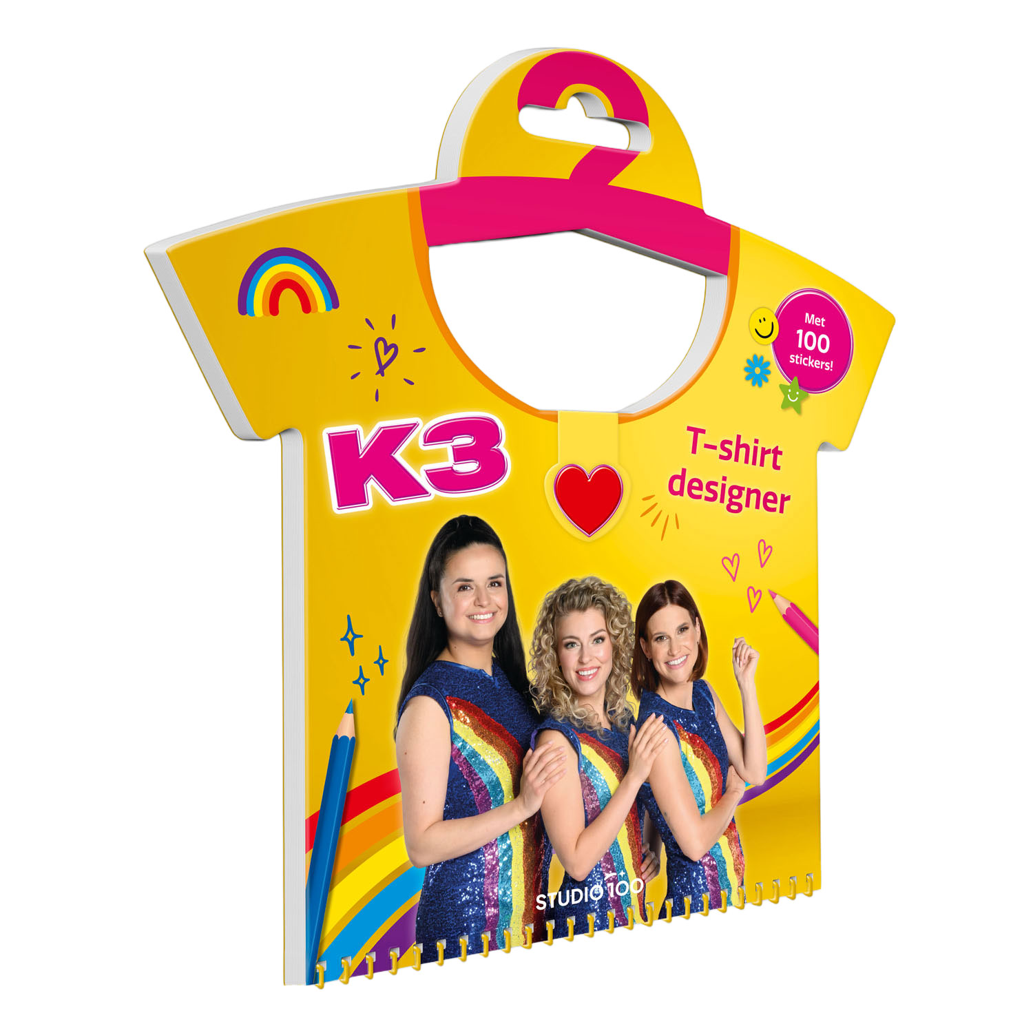 K3 Doeboek - T-shirt designer