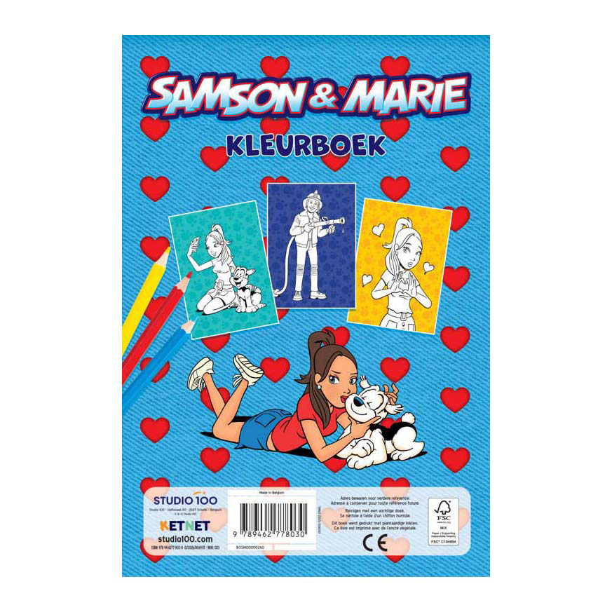 Samson & Marie Kleurboek - Denim