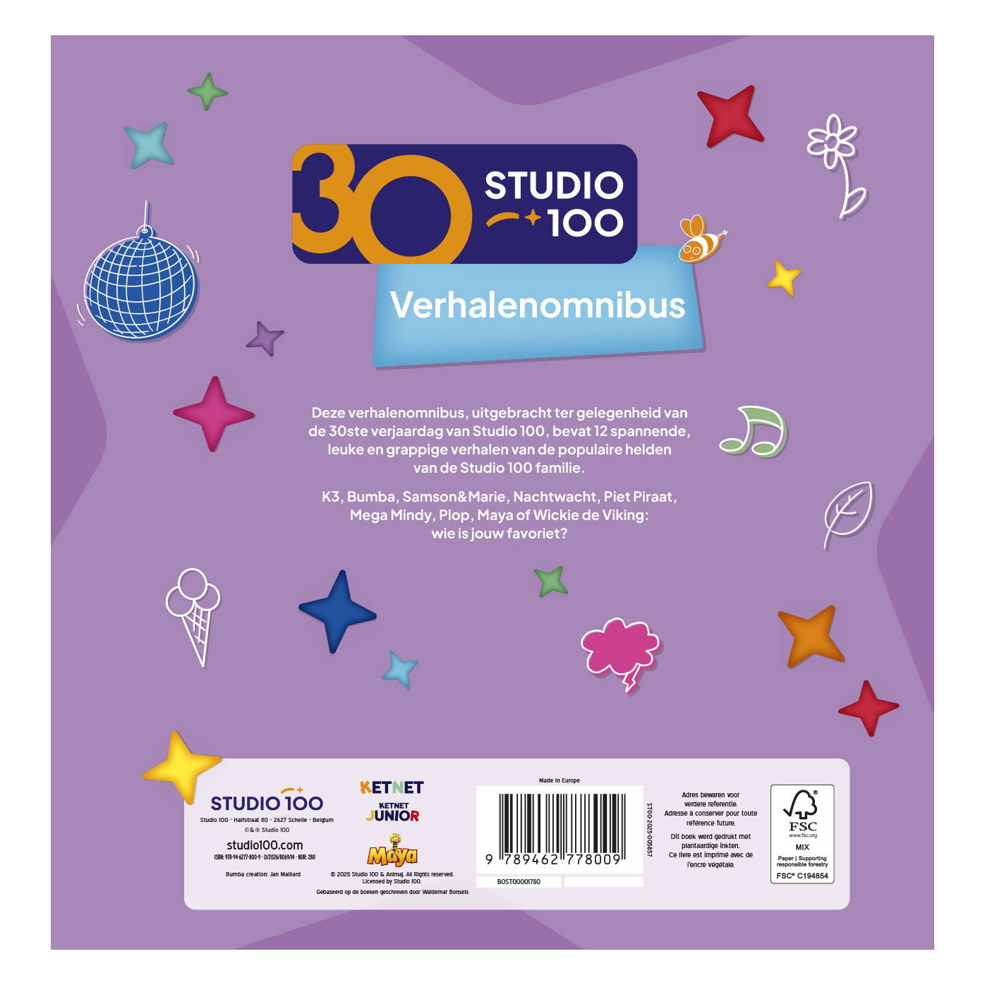 Studio 100 Jubileum Verhalen Omnibus - 30 jaar
