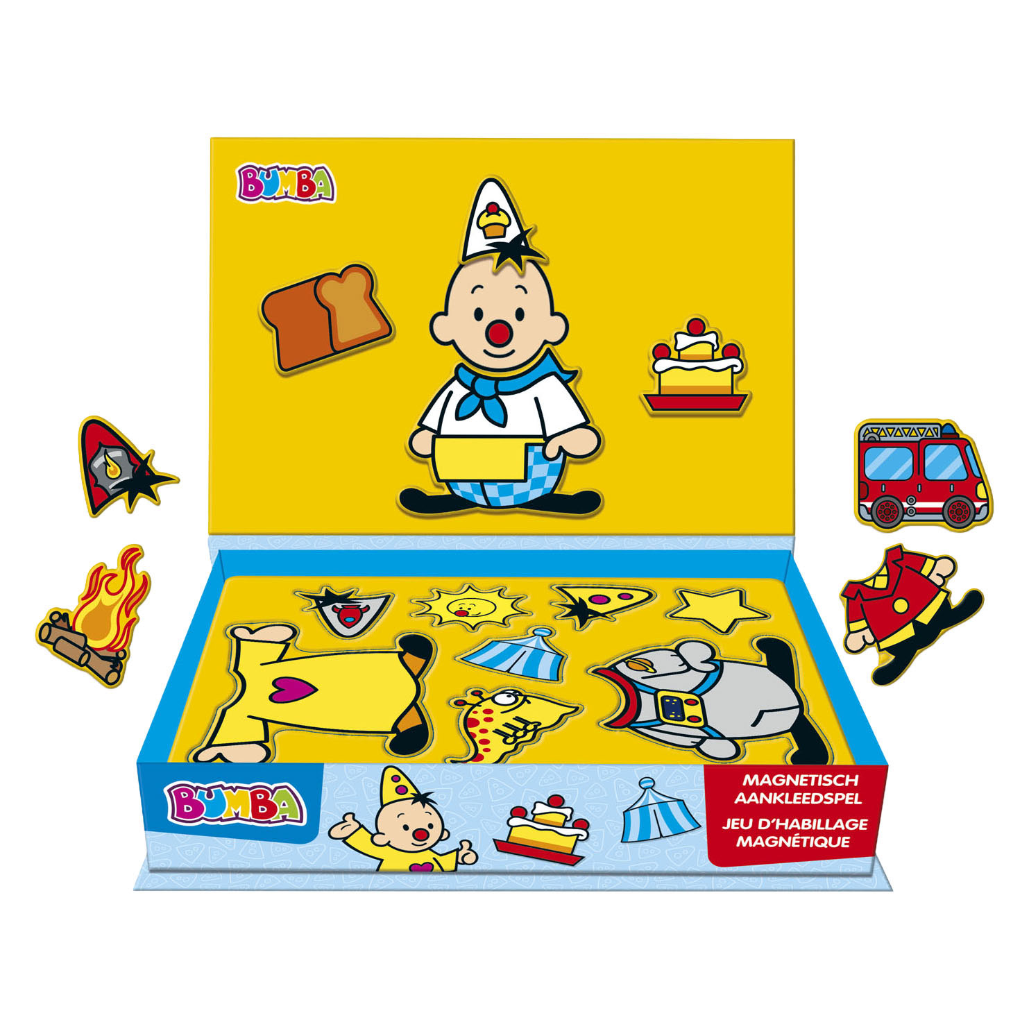 Bumba Magnetisch Aankleedspel - Beroepen
