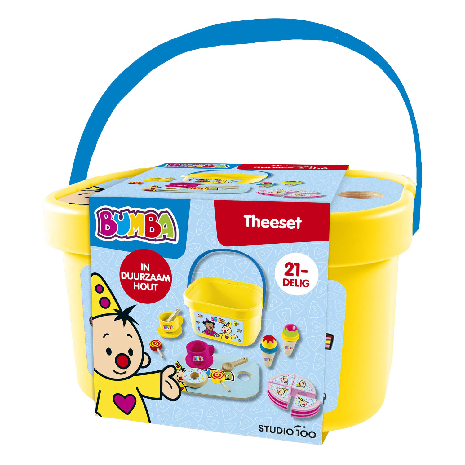 Bumba Houten Theeset - 21dlg.
