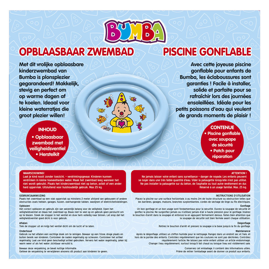 Bumba Zwembad Visjes - 80cm