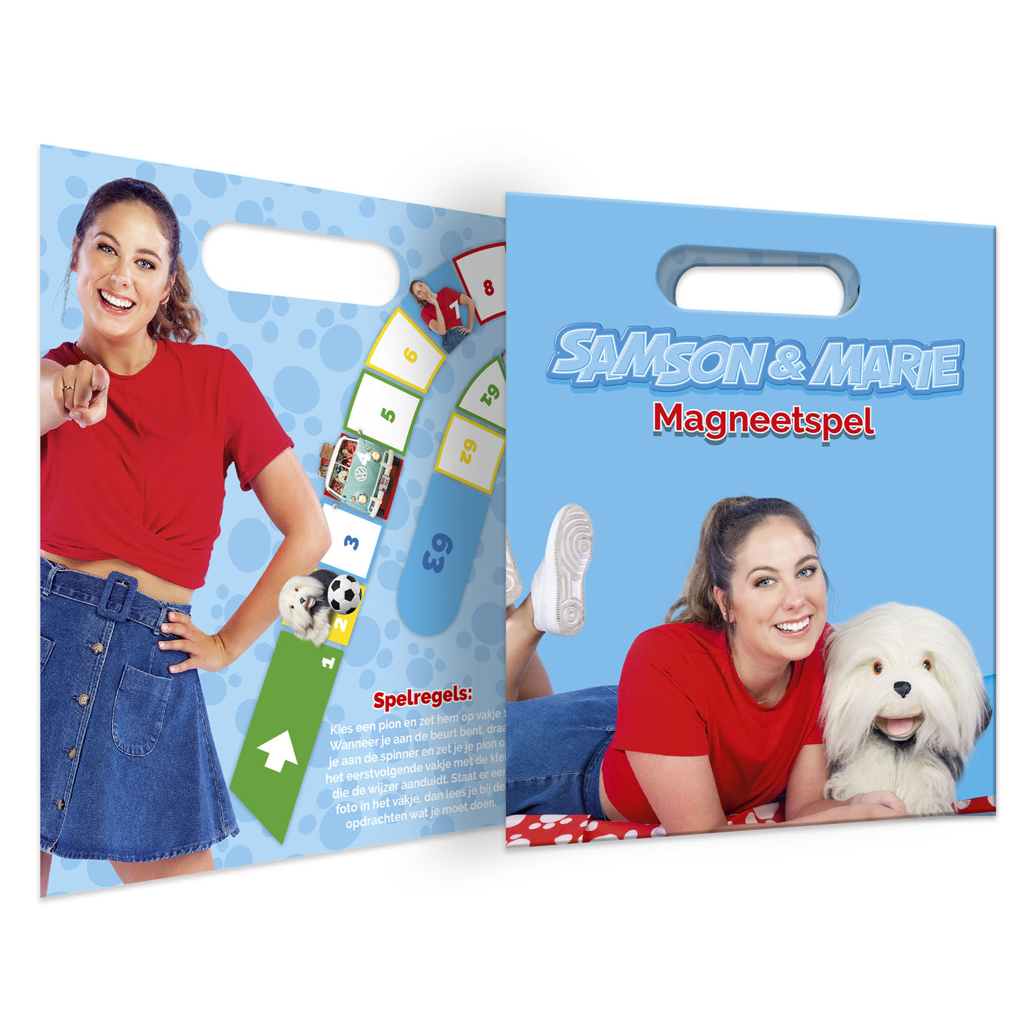 Samson & Marie Ganzenbord Magneetspel