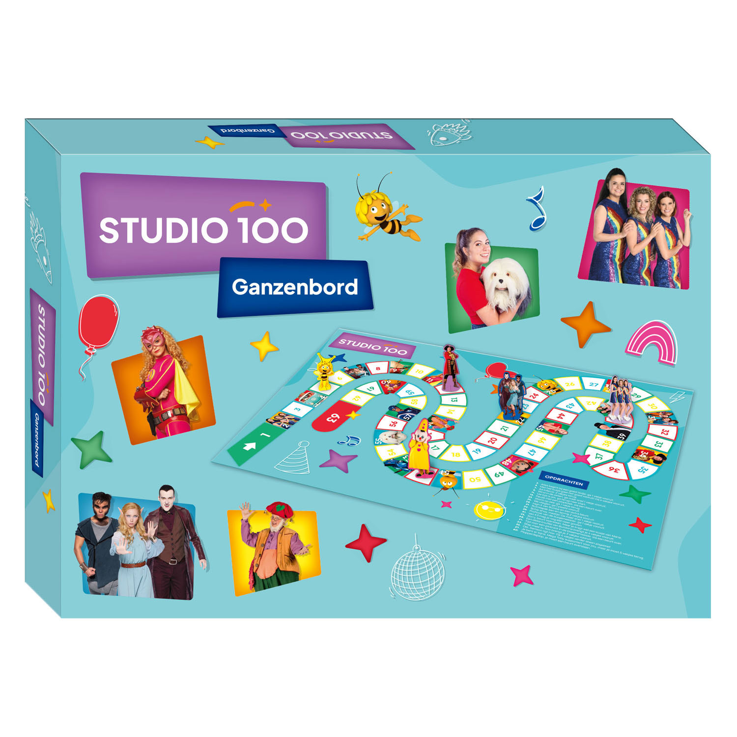 Spel Ganzenbord -  30 jaar Studio 100