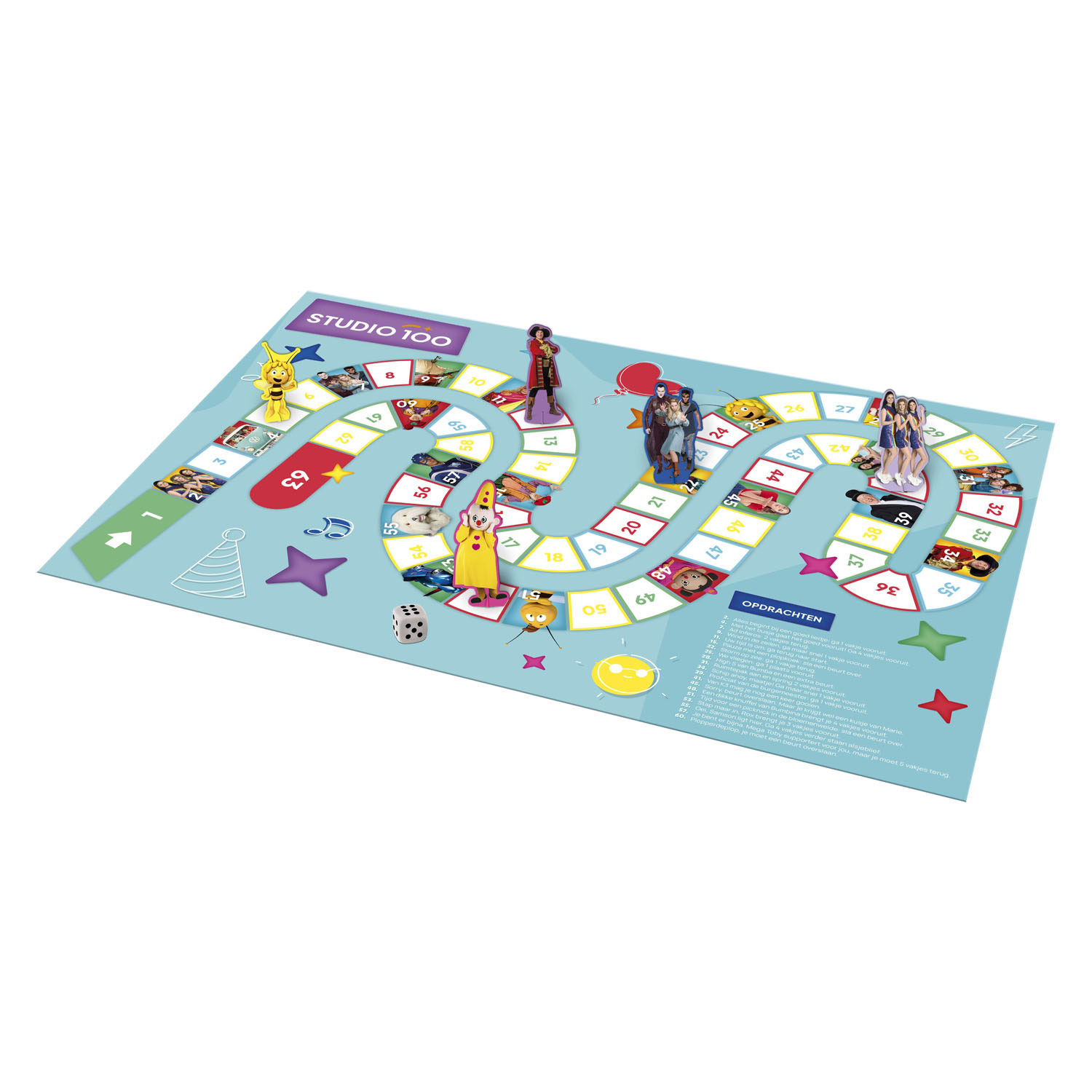 Spel Ganzenbord -  30 jaar Studio 100