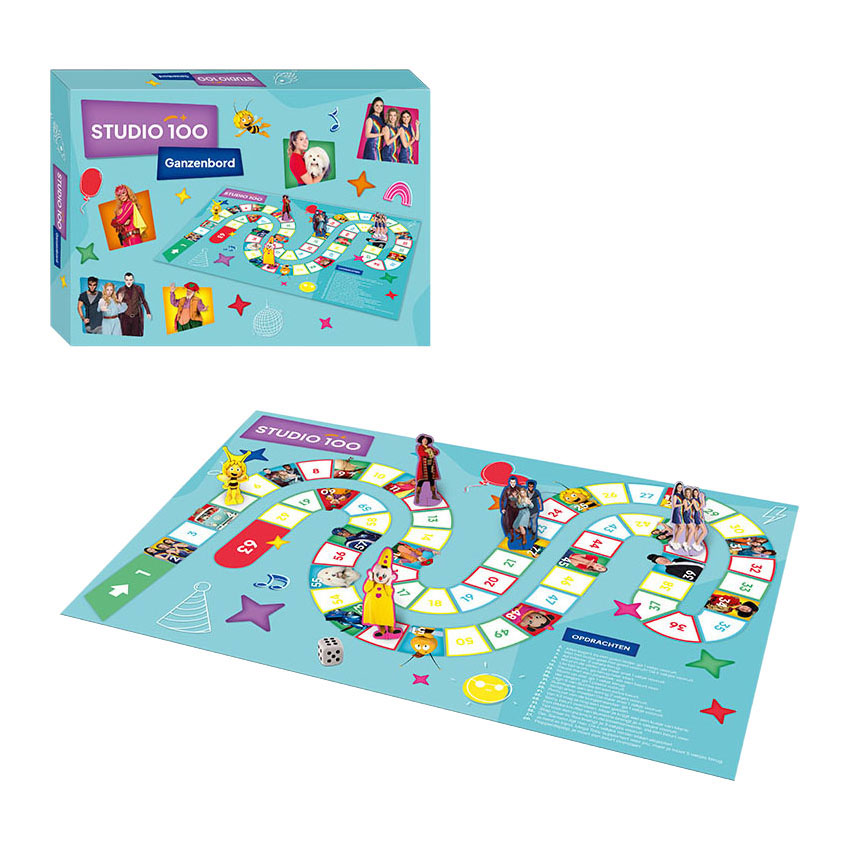 Spel Ganzenbord -  30 jaar Studio 100