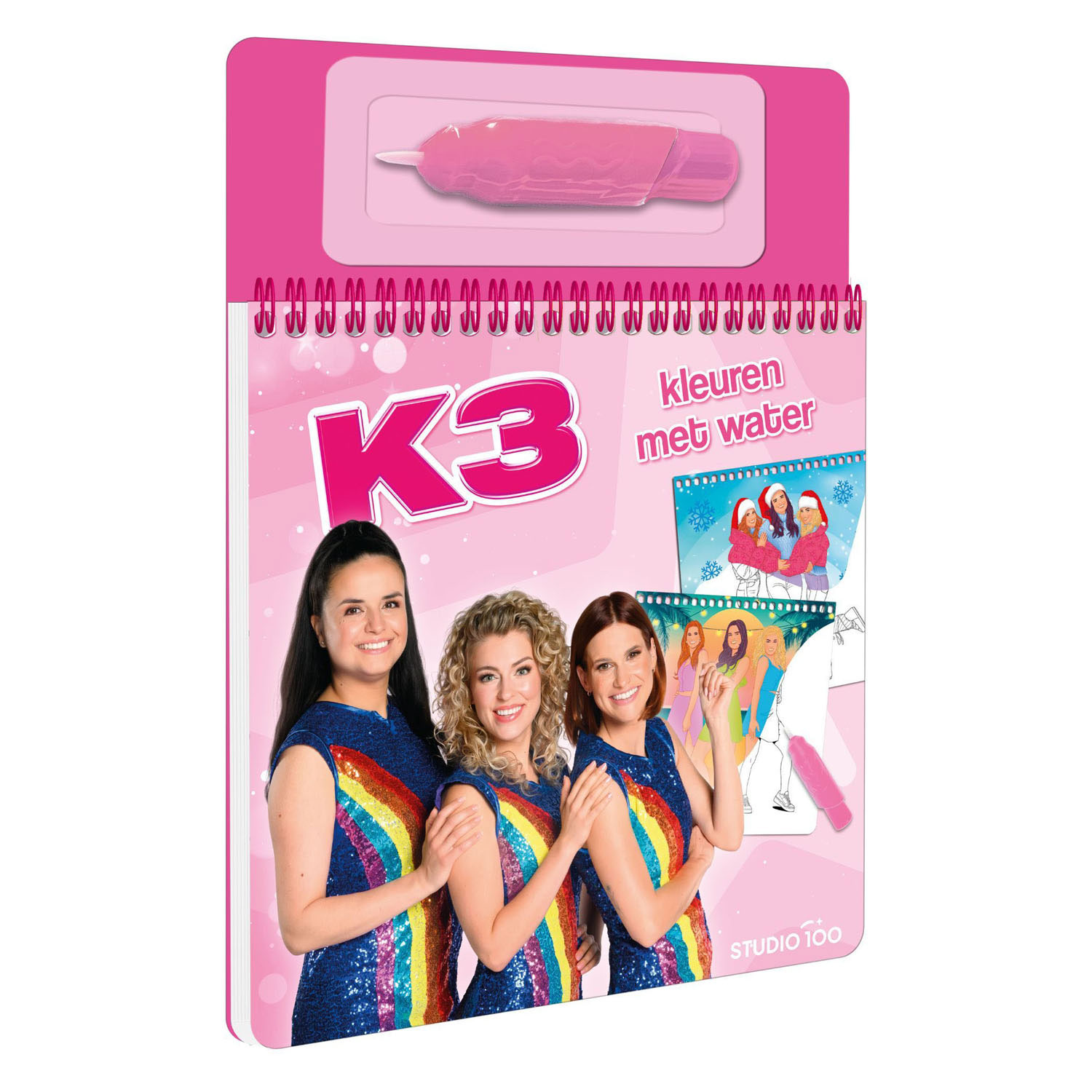 K3 Kleuren met Water - Glitterjurkjes