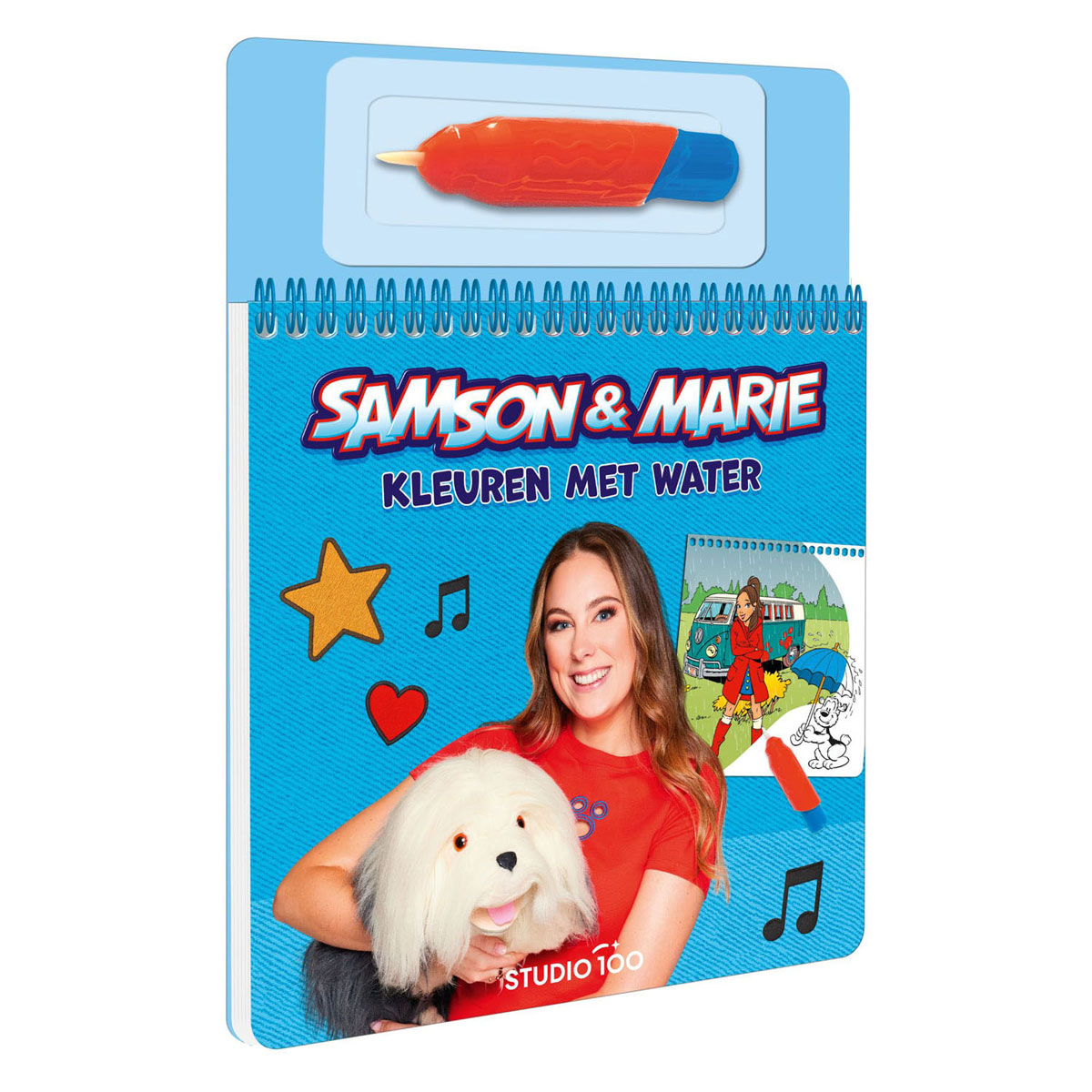 Samson & Marie Kleuren met Water