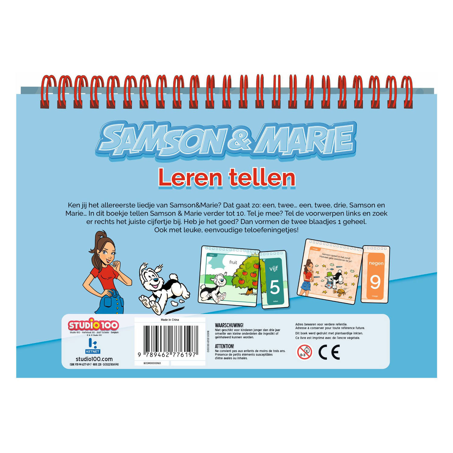 Samson & Marie Getallenlegger - Leren Tellen
