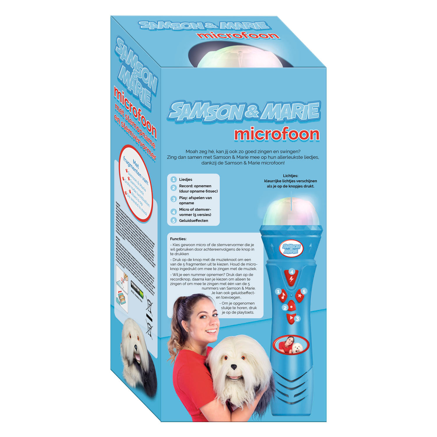 Samson & Marie Microfoon met Stemopname