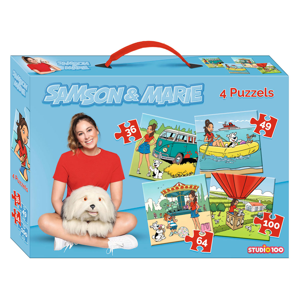 Samson & Marie Puzzel - 4 in 1