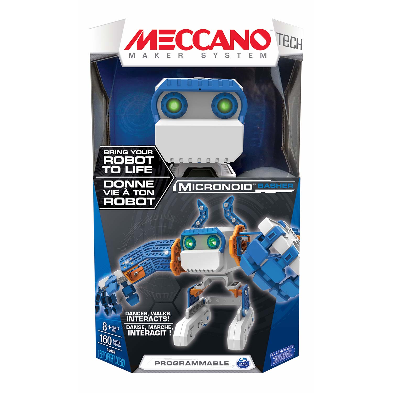 Meccano Micronoid Blauw
