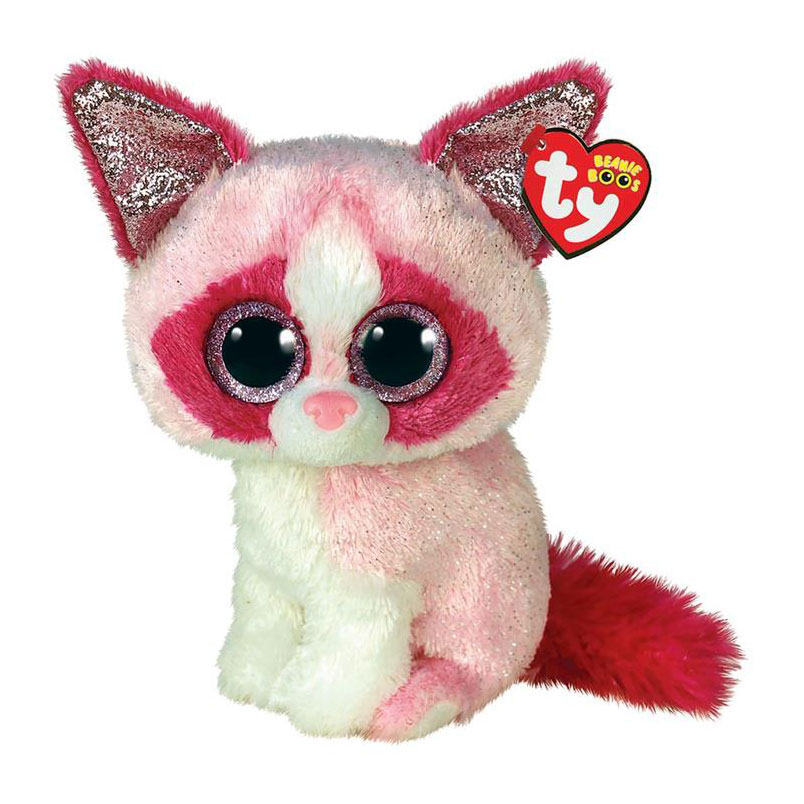 Ty Beanie Boo's Pink Mia Cat 15cm