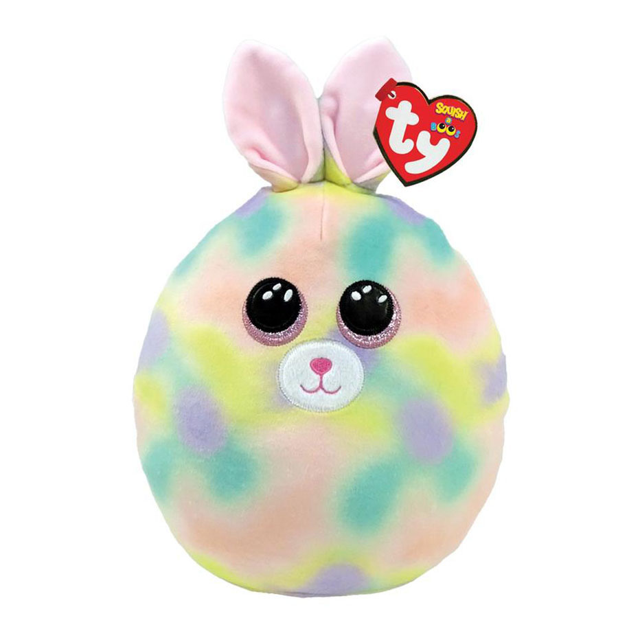 Ty Squish a Boo Furry Pastell Spring Hase, 20cm