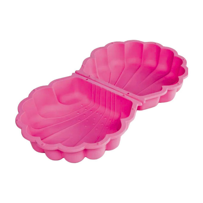 Sand und Wasser Muschel Rosa - 2 Stück.