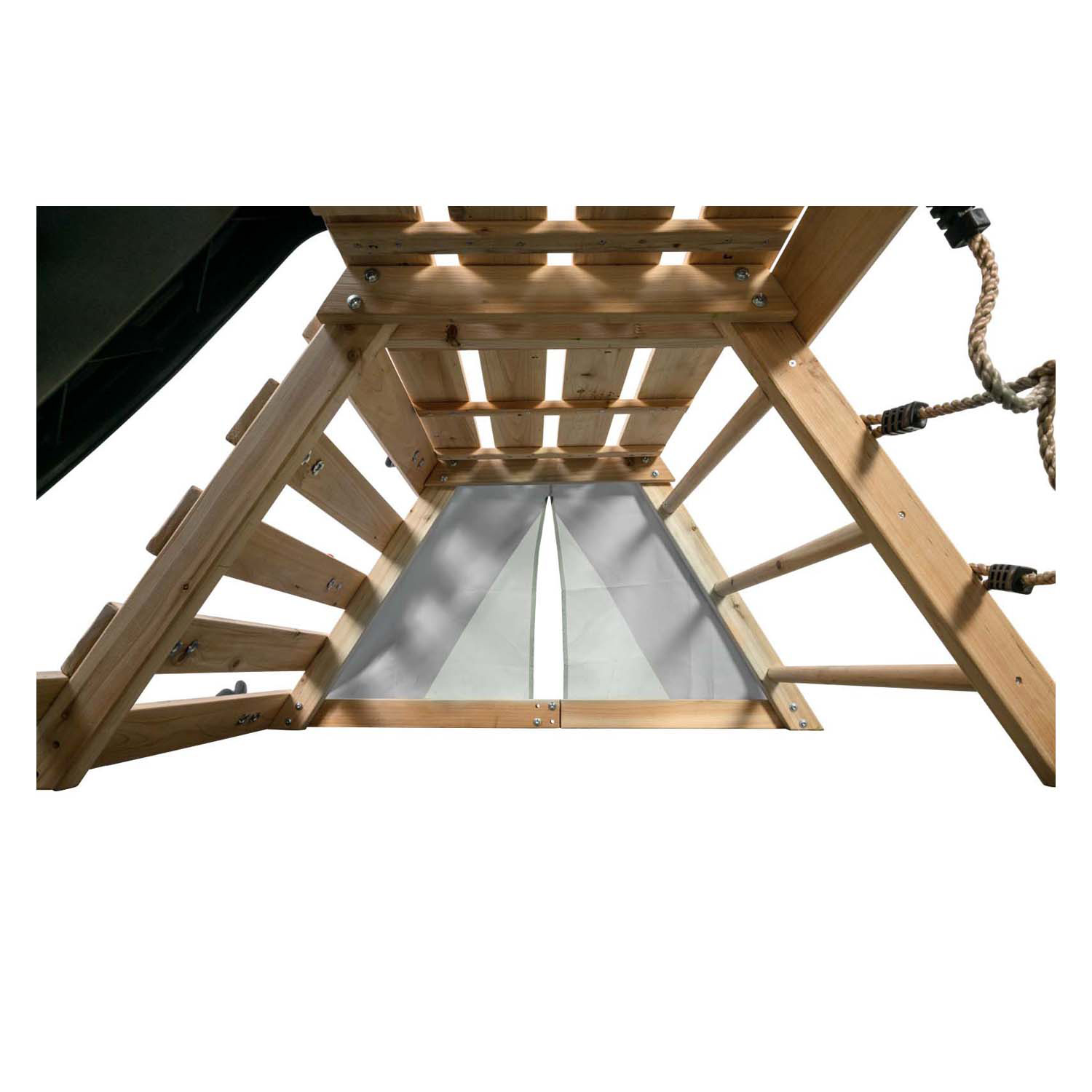 SwingKing Houten Speeltoestel Charlie Groen