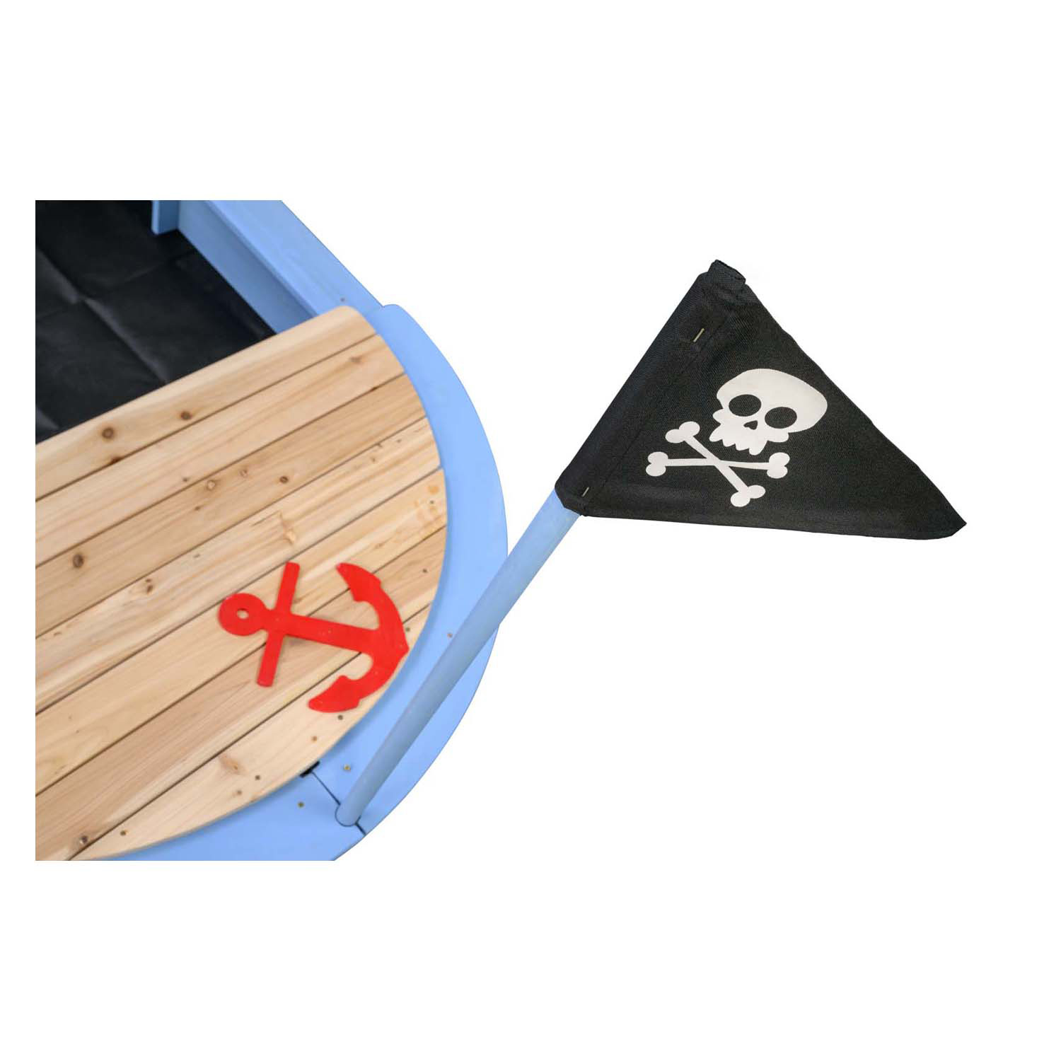 Swingking Houten Zandbak Kapitein Piratenschip