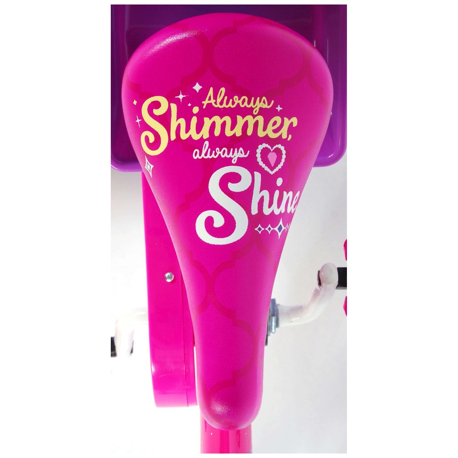 Shimmer & Shine Fiets - 12 inch - Roze