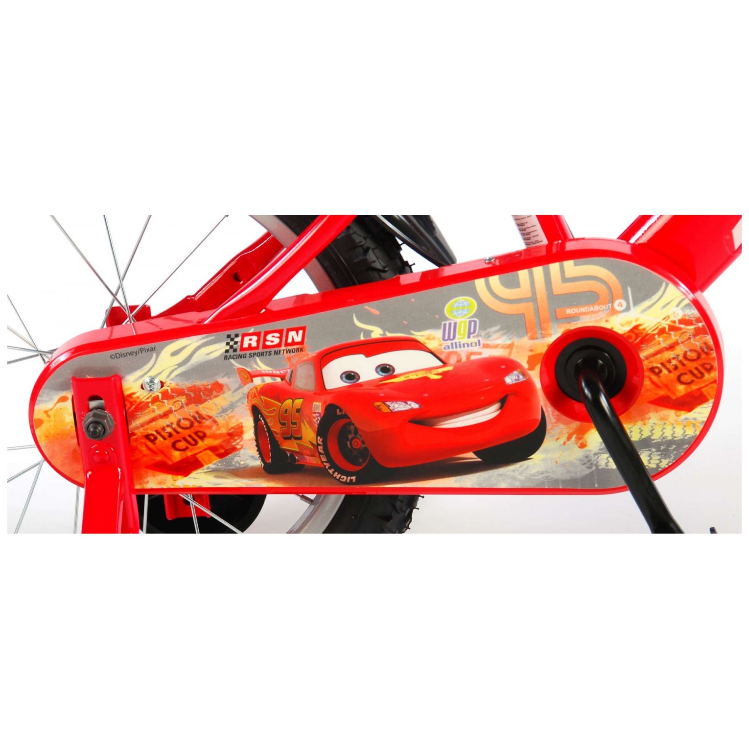 Disney Cars Fiets - 16 inch - Rood