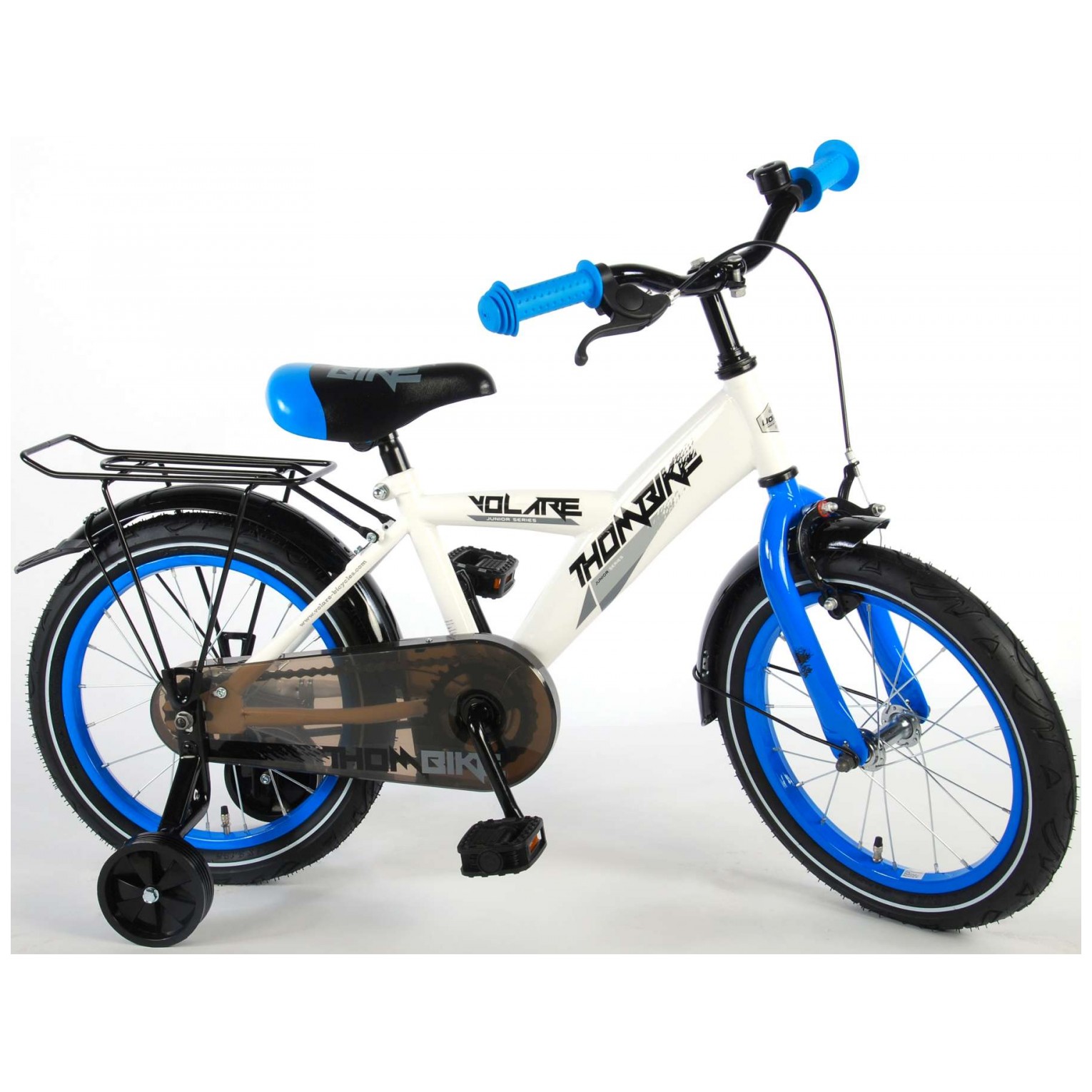 Volare Thombike Fiets - 16 inch - Wit Blauw