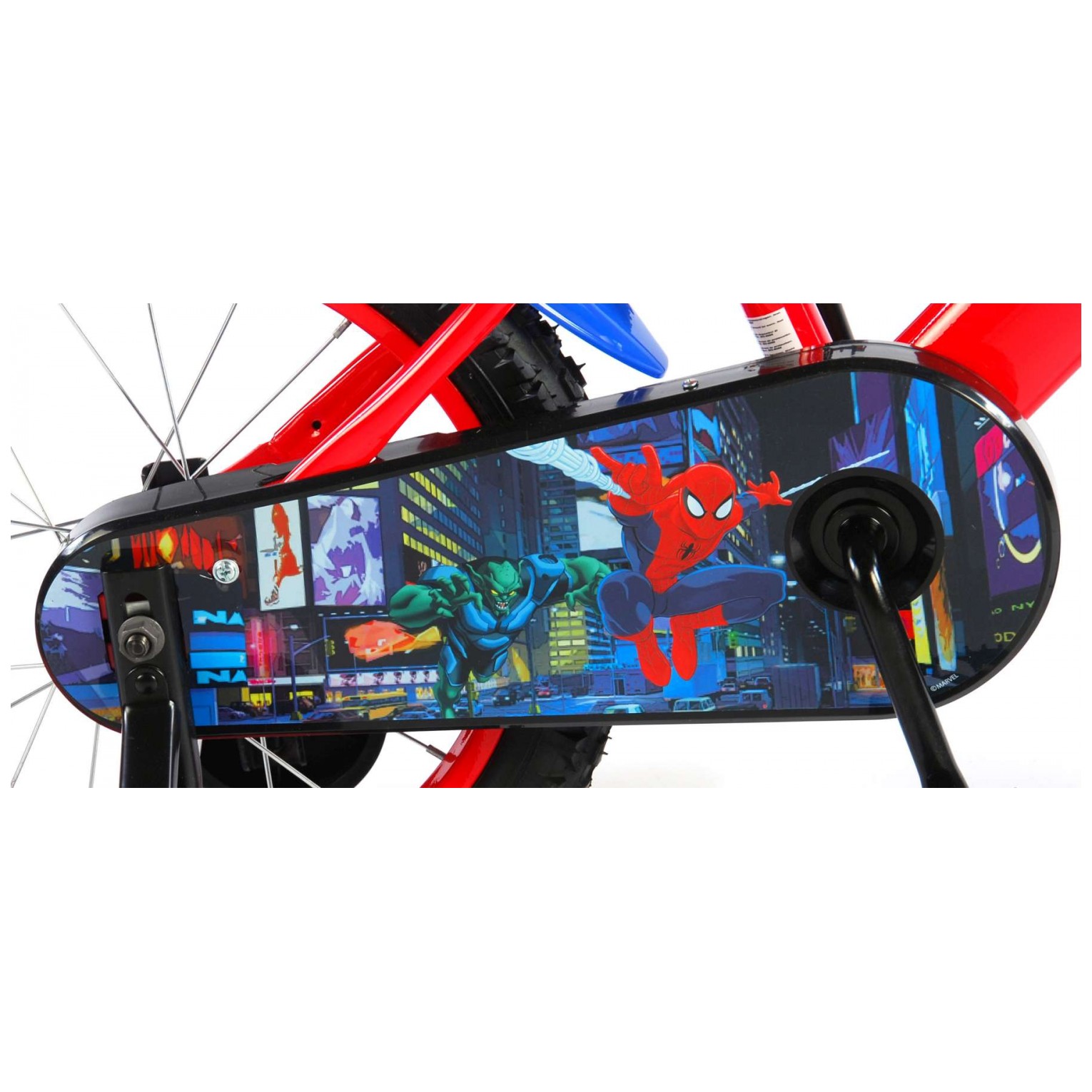 Ultimate Spider-Man Fiets - 16 inch - Rood Zwart
