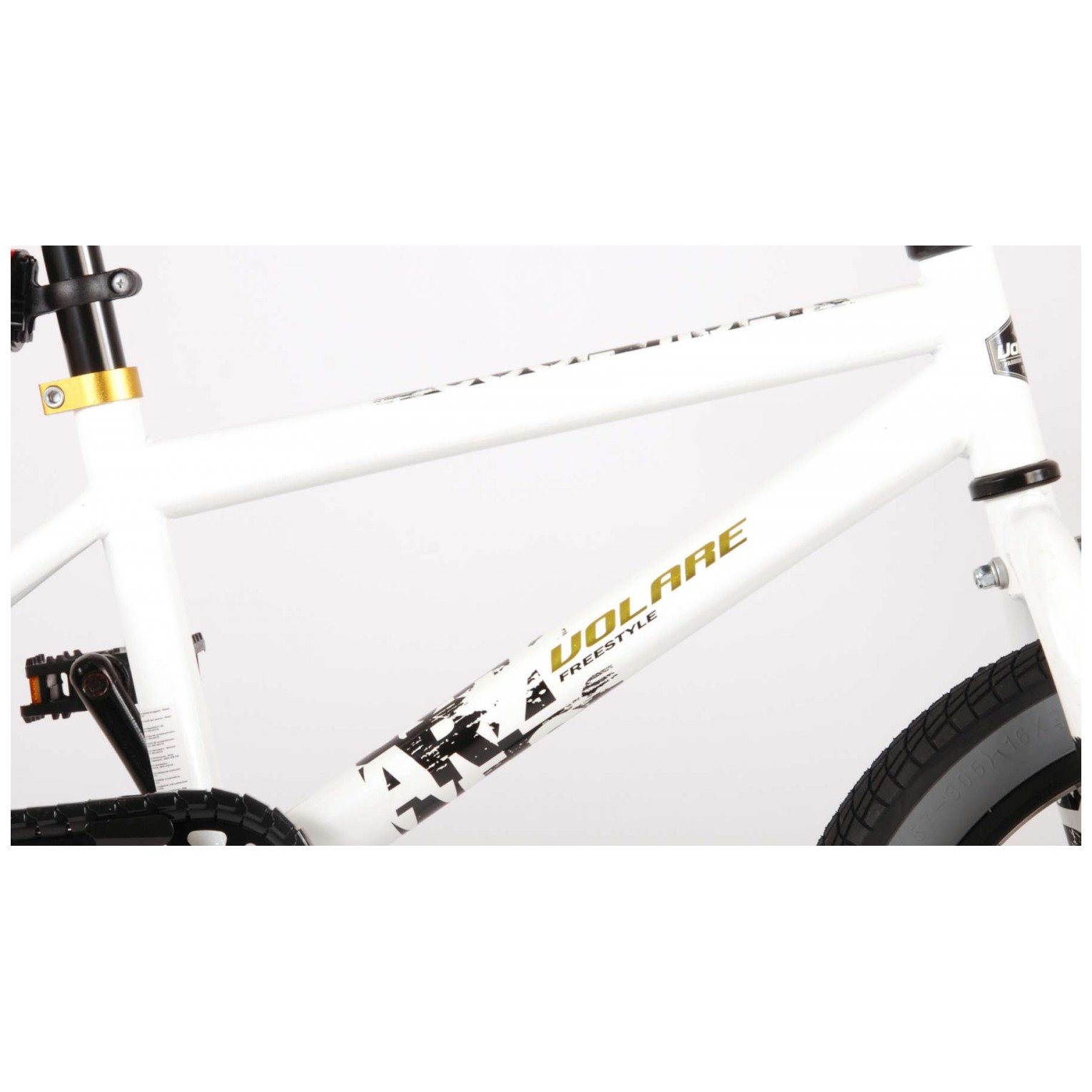 Volare Cool Rider Fiets - 16 inch - Wit