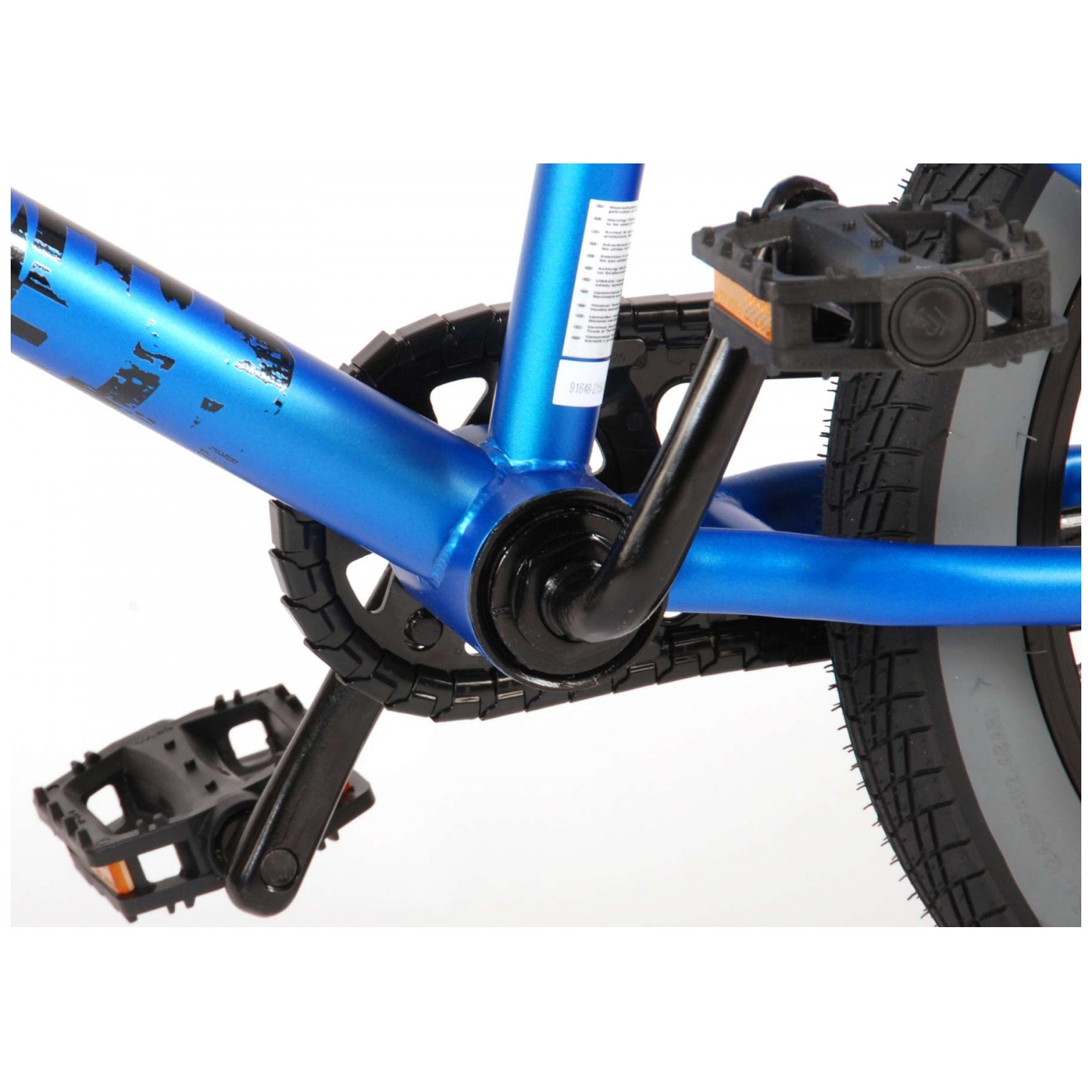 Volare Cool Rider Fiets - 16 inch - blauw - twee handremmen