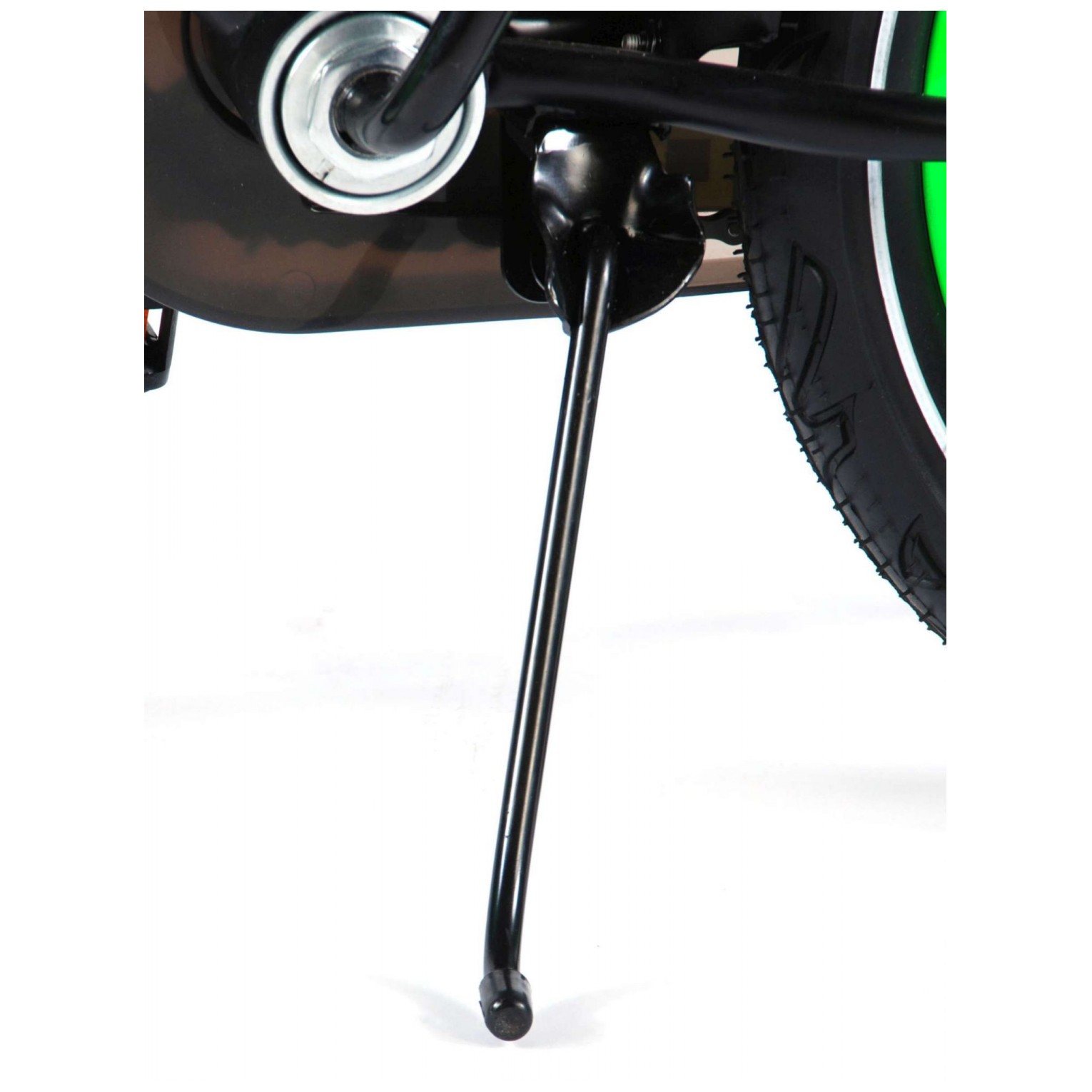 Volare Thombike Fiets - 16 inch - Satijn Zwart Groen
